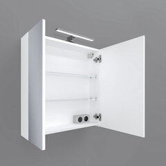 Товар с повреждённой упаковкой. Подвесной шкаф для ванной комнаты Fabian, 60x68x16 см, белый цена и информация | Мебель с поврежденной упаковкой | kaup24.ee