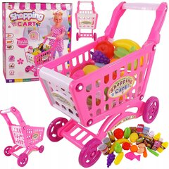 Ostukorv Luxma, roosa 922-09R, 28 tk hind ja info | Tüdrukute mänguasjad | kaup24.ee