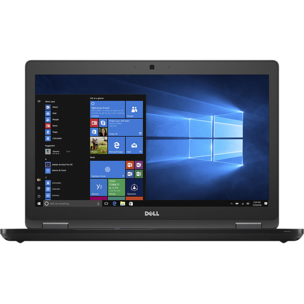 Dell Latitude 5580 Intel Core i7-7820HQ 32/512GB SSD Windows 11 Pro Must hind ja info | Sülearvutid | kaup24.ee