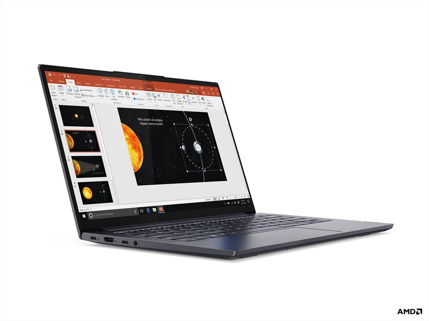 Lenovo Yoga Slim 7 14ARE05 GR AMD Ryzen 7 4700U 16/512GB SSD Windows 11 Slate Grey цена и информация | Sülearvutid | kaup24.ee