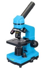 Mikroskoop eksperimentaalse komplektiga K50 2L Levenhuk Rainbow 40x - 400x Azure hind ja info | Mikroskoobid ja teleskoobid | kaup24.ee