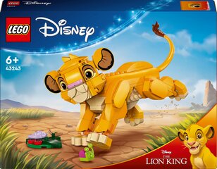 43243 Lego® Disney Väike Lõvikuningas Simba hind ja info | Klotsid ja konstruktorid | kaup24.ee