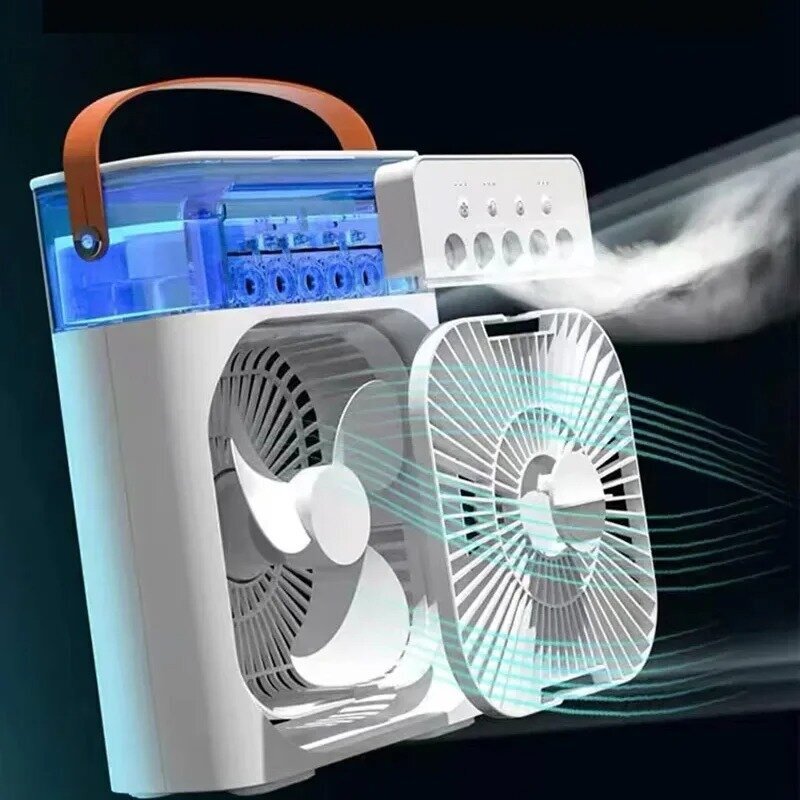 Kaasaskantav ventilaator/niisutaja, 500ml цена и информация | Ventilaatorid | kaup24.ee