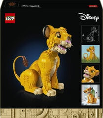 43247 Lego® Disney Noor lõvikuningas Simba цена и информация | Конструкторы и кубики | kaup24.ee