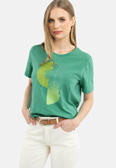 Свободная футболка с принтом T-LASH цена и информация | Женские футболки | kaup24.ee