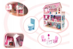Nukumaja koos tarvikute ja LED valgustusega hind ja info | Tüdrukute mänguasjad | kaup24.ee
