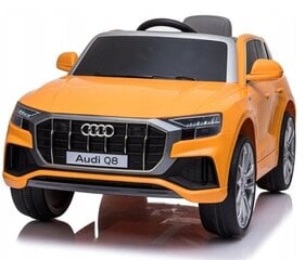 Детский одноместный электромобиль "Audi Q8", оранжевый цена и информация | Электромобили для детей | kaup24.ee