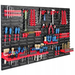 Tööriistalaud, töökoja garaažiriiul 115x78 cm hind ja info | Tööriistakastid, tööriistahoidjad | kaup24.ee
