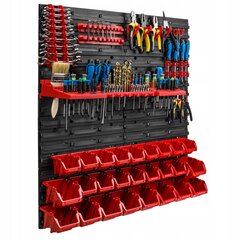 Tööriistalaud, töökoja garaažiriiul 78x78 cm цена и информация | Ящики для инструментов, держатели | kaup24.ee