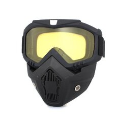 Защитные очки с маской, 2 в 1 цена и информация | Принадлежности для мотоциклов | kaup24.ee