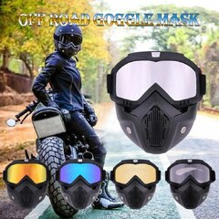 Защитные очки с маской, 2 в 1 цена и информация | Мотоаксессуары | kaup24.ee
