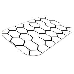 Põrandat kaitsev matt Plaatmustriline mesi, 140x100 cm hind ja info | Kontoritoolid | kaup24.ee