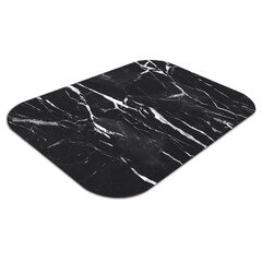 Põrandat kaitsev matt Must marmor, 140x100 cm цена и информация | Офисные кресла | kaup24.ee