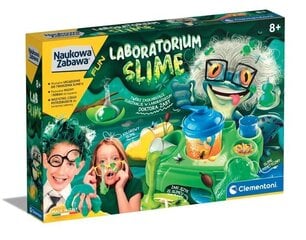 Loominguline komplekt Clementoni Teaduslik lõbus Slime Laboratory hind ja info | Kunstitarbed, voolimise tarvikud | kaup24.ee