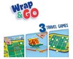 Reisimängukomplekt SES Creative Wrap&Go 3in1 02235 22358 hind ja info | Lauamängud ja mõistatused | kaup24.ee