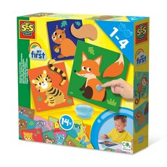 Hariv mäng väikelastele SES Creative Leia looma sabad hind ja info | Imikute mänguasjad | kaup24.ee