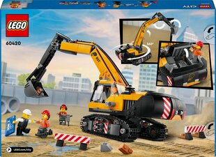 60420 Lego® City kollane ehitusekskavaator hind ja info | Klotsid ja konstruktorid | kaup24.ee