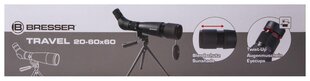 Bresser Travel 20–60x60 Spotting Scope hind ja info | Binoklid | kaup24.ee