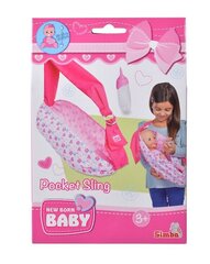 Kandik ja pudel nukule Simba New Born Baby 556-0002 hind ja info | Tüdrukute mänguasjad | kaup24.ee