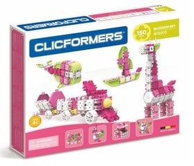 Konstruktor Clicformers Blossom Clics, 805003 35643, 150 tk hind ja info | Klotsid ja konstruktorid | kaup24.ee