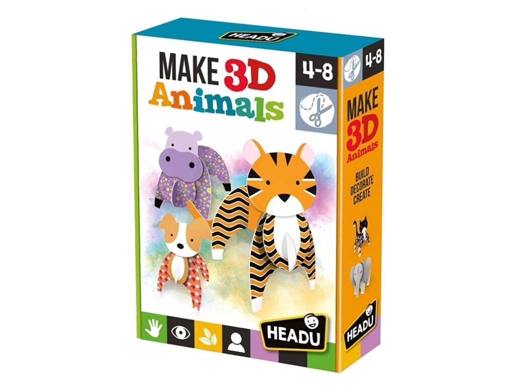 Loominguline komplekt Headu Looge 3D loomi hind ja info | Arendavad mänguasjad | kaup24.ee