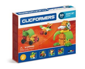 Konstruktor Clicformers Clics, 801001 32680, 50 tk hind ja info | Klotsid ja konstruktorid | kaup24.ee