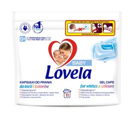 Pesukapslid Lovela Baby, 11 tk hind ja info | Pesuvahendid | kaup24.ee