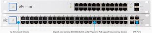 Ubiqui Ubiquiti Unifi Switch US-48-500W PoE 802.3 af/at/passive, Managed, Rack mountable, 1 Gbps (RJ-45) ports quantity 48, SFP ports quantity 2, SFP+ ports quantity 2 цена и информация | Коммутаторы (Switch) | kaup24.ee