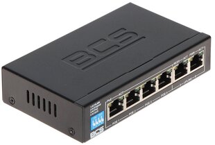 КОММУТАТОР POE BCS-B-SP0402 4-ПОРТОВЫЙ BCS BASIC цена и информация | Коммутаторы (Switch) | kaup24.ee