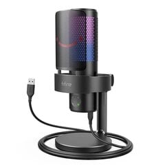 Микрофон Fifine A9 RGB для игр, черный цена и информация | Микрофоны | kaup24.ee