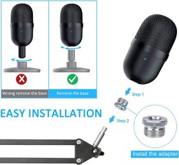 Мини -микрофон Seire с защитой от поп -музыки - микрофон с поп -защитой Mini Mini Microphone от Youshares цена и информация | Микрофоны | kaup24.ee