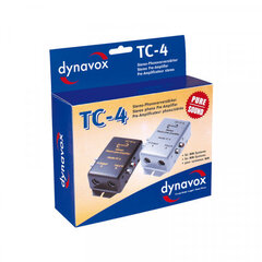Dynavox TC-4 phono preamplifier, black / priekšpastiprinātājs atskaņotājam, melns цена и информация | Аудиоколонки | kaup24.ee
