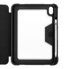 Tactical Nighthawk Case for iPad 10.9 2022 Black цена и информация | Чехлы для планшетов и электронных книг | kaup24.ee