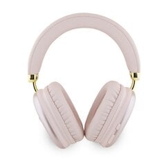 Guess PU Leather 4G Triangle Logo Bluetooth Stereo Headphone Pink цена и информация | Наушники | kaup24.ee