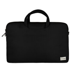 Портфель для ноутбука 17 дюймов Wonder, черный цена и информация | Рюкзаки, сумки, чехлы для компьютеров | kaup24.ee