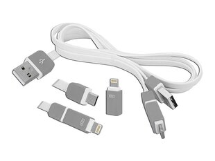 PS USB - Iphone |microUSB 2-в-1 кабель. цена и информация | Адаптеры и USB-hub | kaup24.ee