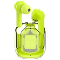 Acefast In-Ear TWS Bluetooth Green цена и информация | Наушники | kaup24.ee