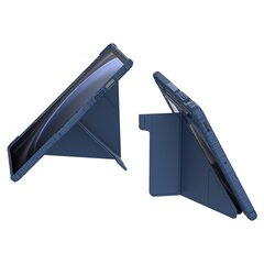 Nillkin Bumper PRO Protective Stand Case Multi-angle for Samsung Galaxy Tab S9 FE+ Sapphire Blue цена и информация | Чехлы для планшетов и электронных книг | kaup24.ee