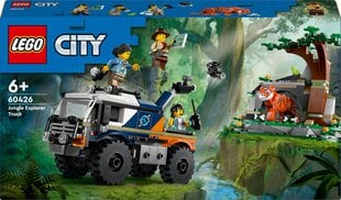 60426 Lego® City džungliuurija maastur цена и информация | Конструкторы и кубики | kaup24.ee