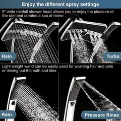 Комбинированная насадка для душа цена и информация | Аксессуары для душа, смесителей | kaup24.ee