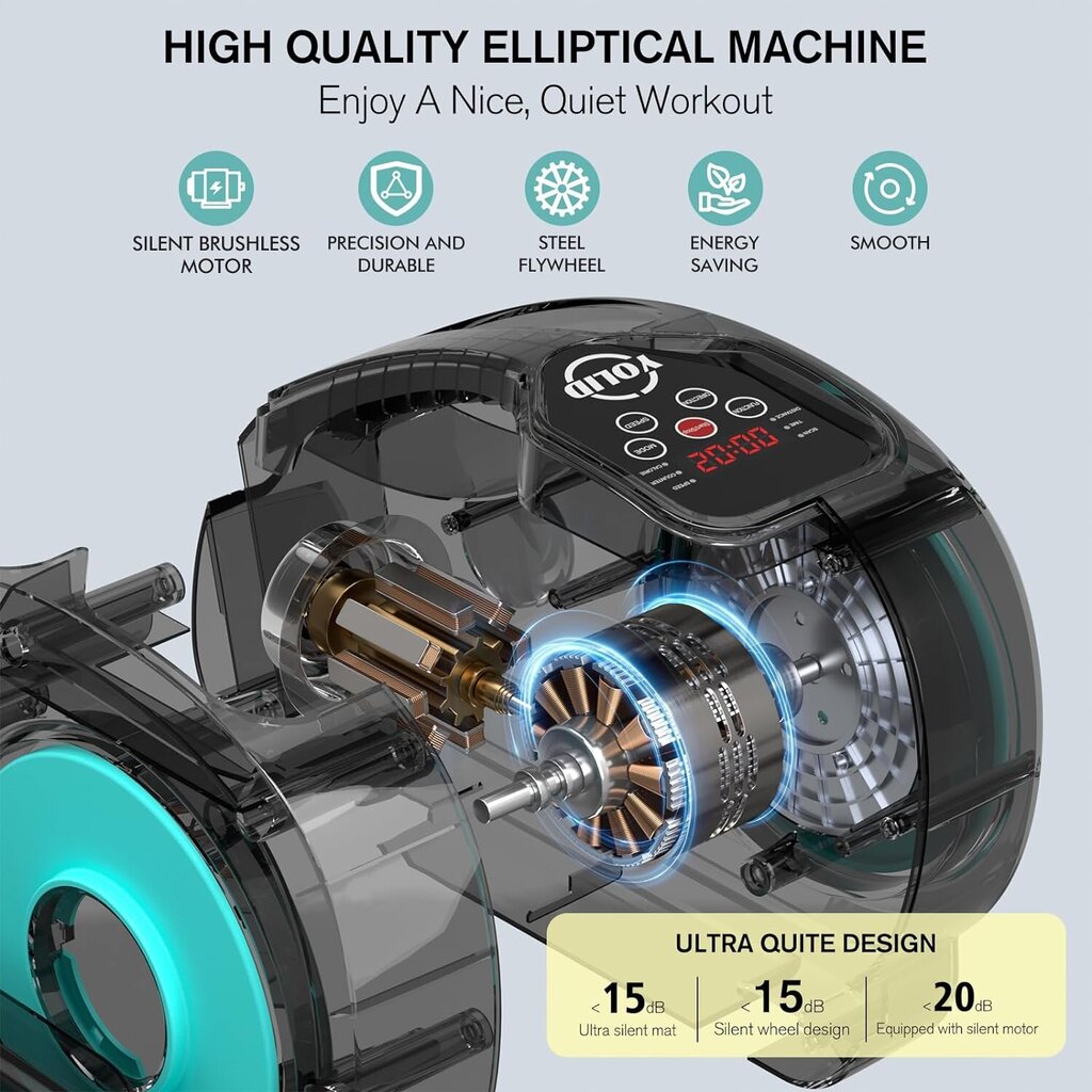 Elliptiline trenažöör jalgadele цена и информация | Elliptilised trenažöörid | kaup24.ee