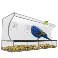 Прозрачная кормушка для птиц цена и информация | Скворечники, кормушки, клетки | kaup24.ee