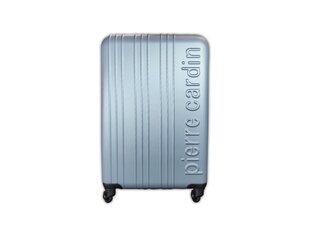 Маленький чемодан Pierre Cardin Berlin, S, серый цена и информация | Чемоданы, дорожные сумки | kaup24.ee