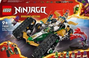 71820 Lego® Ninjago Ninja meeskonna kombineeritud sõiduk цена и информация | Конструкторы и кубики | kaup24.ee