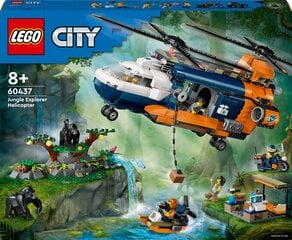 60437 Lego® City Džungliuurija helikopter laagris hind ja info | Klotsid ja konstruktorid | kaup24.ee