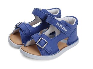 Nahast sandaalid poistele D.D.Step G076-41333A Bermuda Blue hind ja info | Laste sandaalid | kaup24.ee