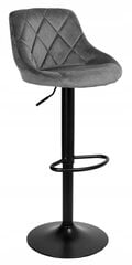 Барный стул Cydro 105 см, серый цена и информация | Стулья для кухни и столовой | kaup24.ee
