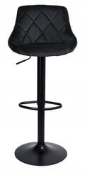 Барный стул Cydro 105 см, черный цена и информация | Стулья для кухни и столовой | kaup24.ee
