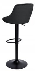 Барный стул Cydro 105 см, черный цена и информация | Стулья для кухни и столовой | kaup24.ee