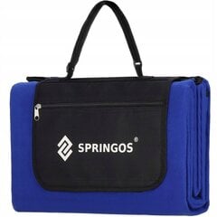 Springose ​​lahtikäiv tekk Premium, 200x200cm, sinine hind ja info | Voodikatted, pleedid | kaup24.ee